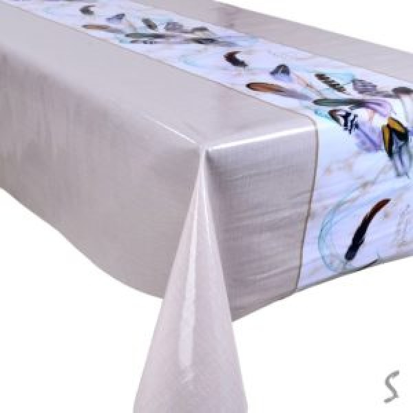 254770 Клейонка ПВХ 3-хшар. з малюнками 3D на тканинній  основі 1.40*20м MA-5192