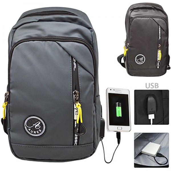 99111 Рюкзак з USB 18*14*30см