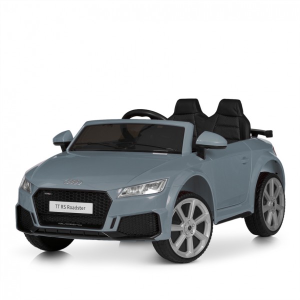 246453 Машина M 5012EBLR-11 2,4G, 2мот*30W, 1акум12V10AH, муз,світл, MP3, USB,EVA, шкіра,сірий