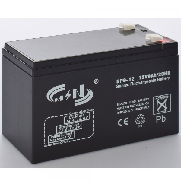 123361 Батарея 12V9Ah-BATTERY (2) універсальна, 12V9AH, 15,3-9,5-6,5см.