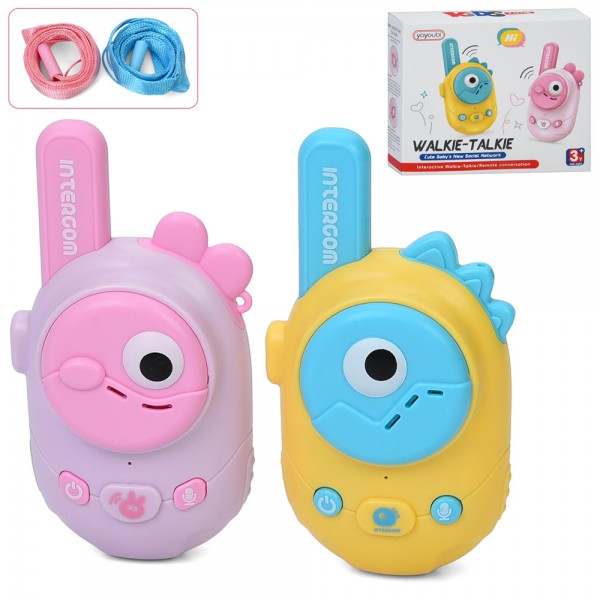 246205 Рація 228  2шт, 12см, шнурок 2шт, на бат-ці, в кор-ці, 16-14-5см