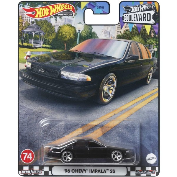 179869 Колекційна модель машинки '96 Chevy Impala SS серії "Преміальні автівки" Hot Wheels (GJT68/HKF20)