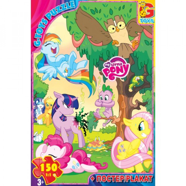 25661 Пазли  із серії "My little Pony" (Моя маленька поні), 150ел. MLPB010 ТМ "G-Toys"