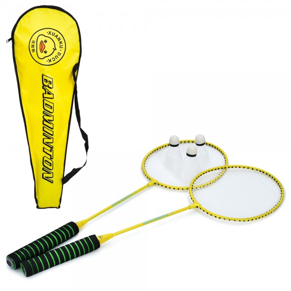 220770 Бадмінтон MS 4505 ракетка 2 шт., мет., волан 3 шт., чохол, 23-69-4 см.