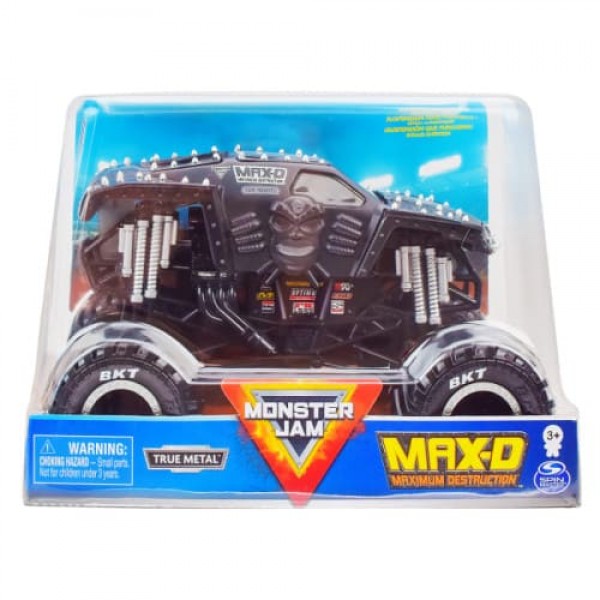 185358 Іграшка машинка Monster Jam 1:24 арт. 6056371, 4 в асор.,у короб. 21*14*14,5 см