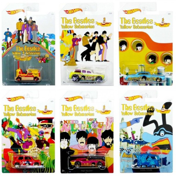 179832 Машинка серії "Beatles" Hot Wheels в ас.(6)