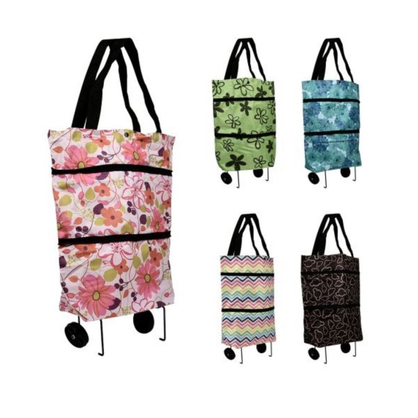 215035 Тачка-сумка для покупок складана 43*38*15см., R32865