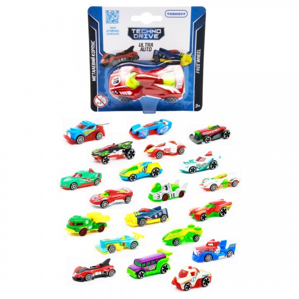 223722 Ігрова міні-машинка TECHNODRIVE – ULTRA AUTO (асорті)