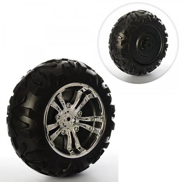 49690 Колесо M 3454 F-WHEEL EVA, переднє для електромобіля M 3454, діам.36см, товщ.14см.