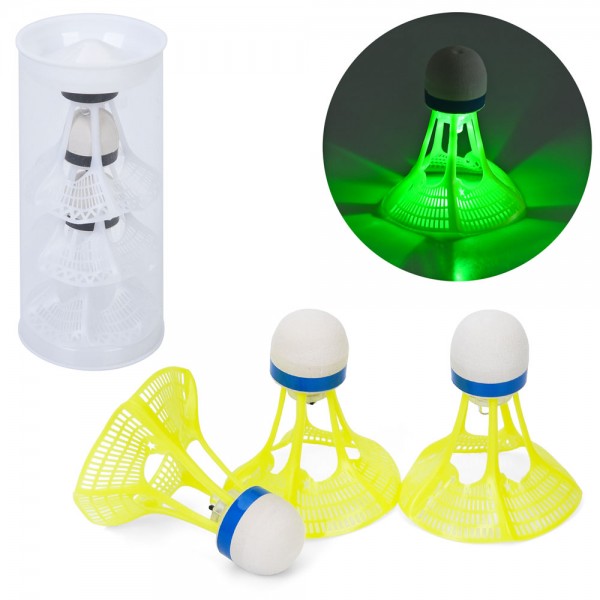 247933 Воланчик MS 4939-3 набір 3шт, 8см, світло, 2 кольори, бат(табл), в тубусі, 16-7-7см