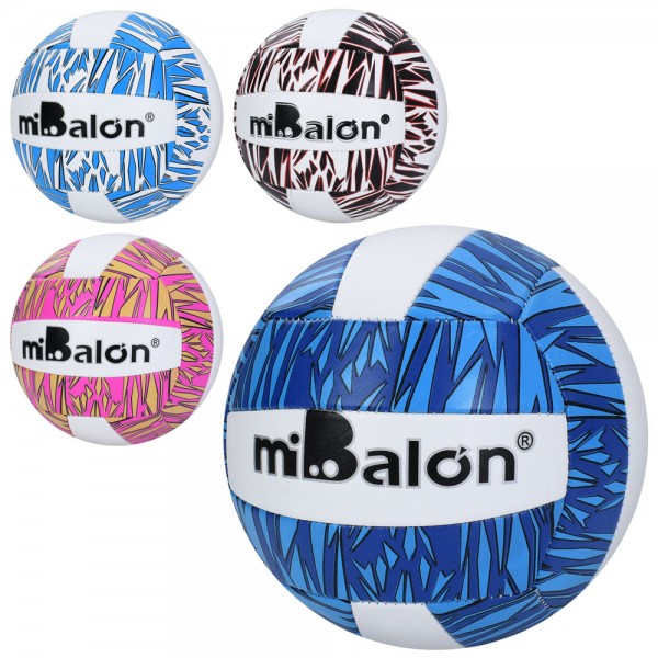 247934 М'яч волейбольний MS 4862 офіційний розмір, ПВХ, 240-260г, 4 кольори, у пакеті