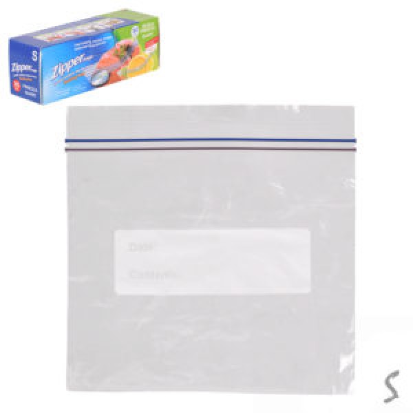 256282 Пакет для зберігання продуктів "Zip-Lock" 30шт/уп 16*15см