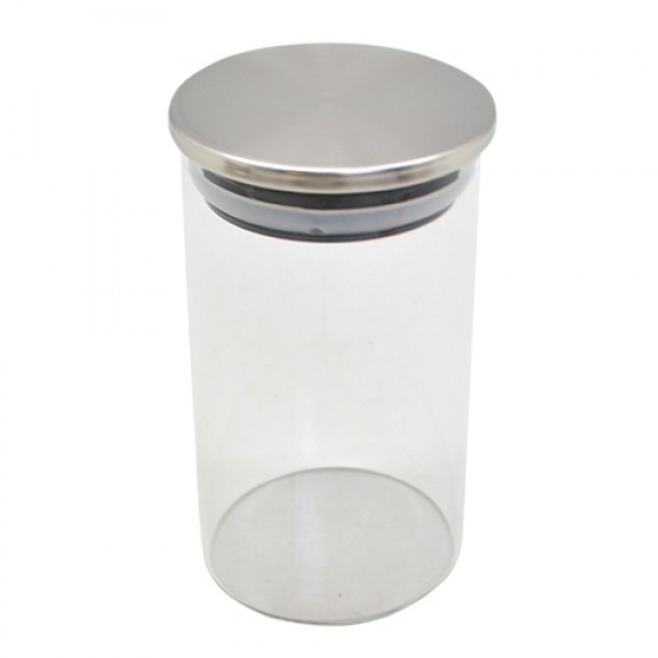 157735 Банка з кришкою 350мл 6*12см., TD00982-0.35