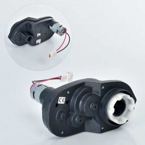 134579 Редуктор в зборі з мотором M 4285-GEAR BOX(24V) для електромоб. M 4285,24V,RPM18000,2021р,довж.20см.