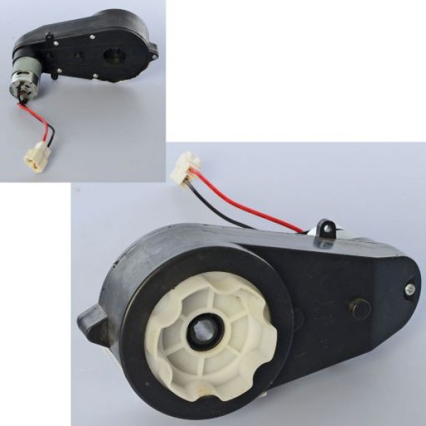 134588 Редуктор в зборі з мотором M 4418-GEARBOX для машини M 4418, 12V, RPM12000, довж.19см.