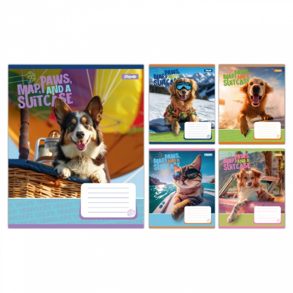 228344 А5/24 кл. 1B Travelers, зошит учнівський шкільний