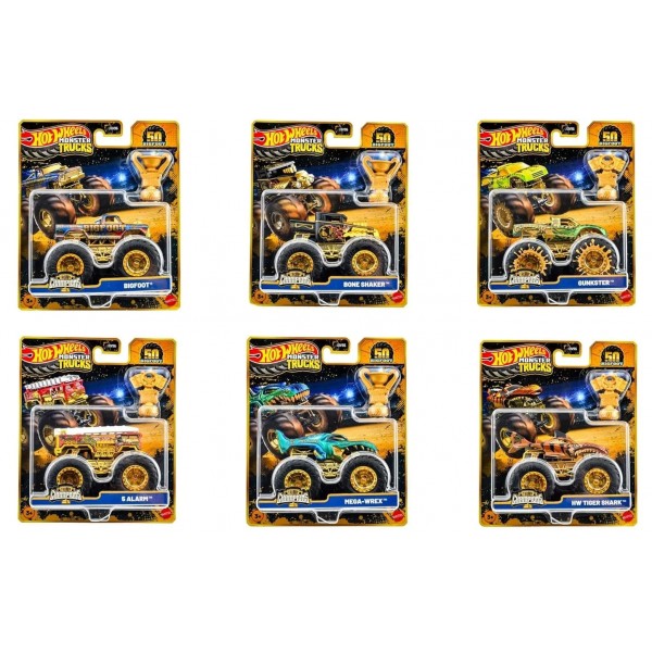 216918 Машинка-позашляховик з кубком серії "Бігфут – чемпіон" Monster Trucks Hot Wheels (в ас.)