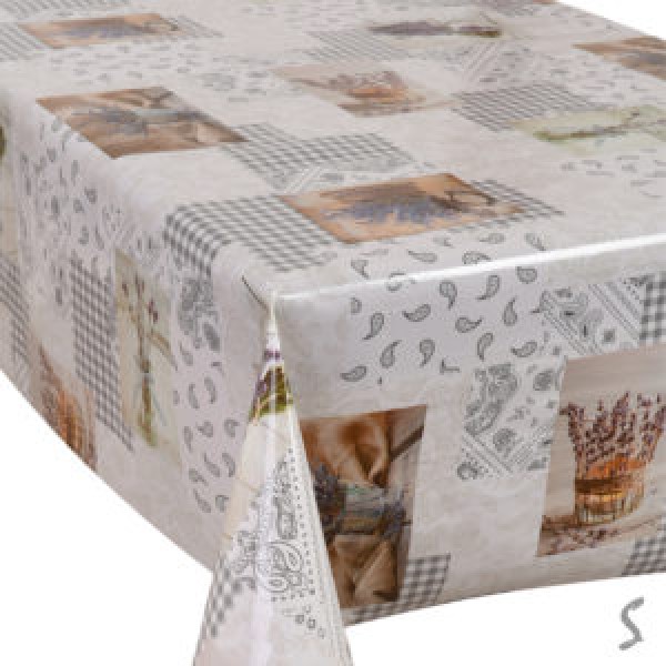254773 Клейонка ПВХ 3-хшар. з малюнками 3D на тканинній  основі 1.40*20м MA-5202
