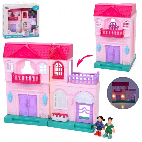 244900 Будиночок 16589  фігурки 2шт, бат., кор., 32,5-30-8,5 см.