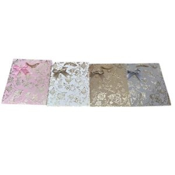 262896 Пакет подарунковий паперовий S "Vintage Roses" 18*23*10см