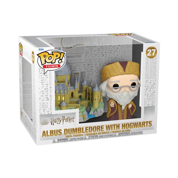 208083 Ігрова фігурка FUNKO POP! DELUXE серії "Гаррі Поттер" - ДАМБЛДОР З ГОҐВОРТСОМ