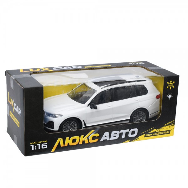 253221 Машина M 6422  р/к, акум, 26см, 1:16, світло, гумові колеса, USBзарядне, в коробці, 32,5-13-13,5см