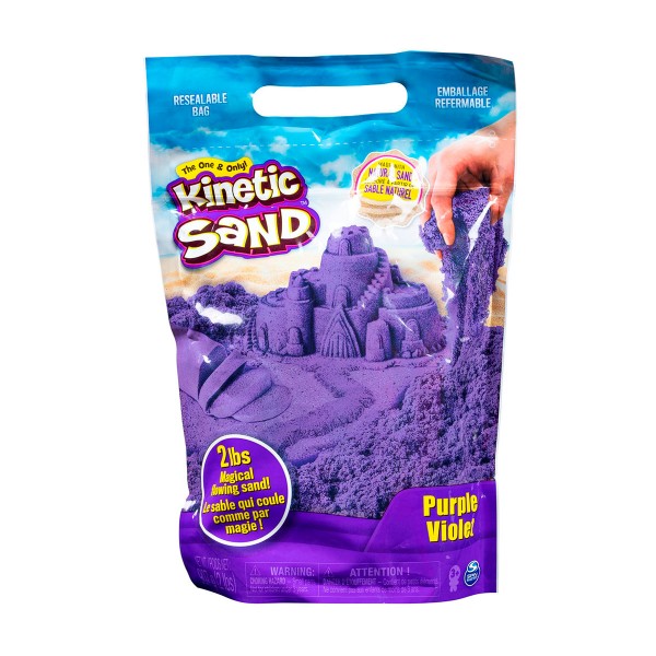 211740 Пісок для дитячої творчості - KINETIC SAND COLOUR (фіолетовий, 907 g)