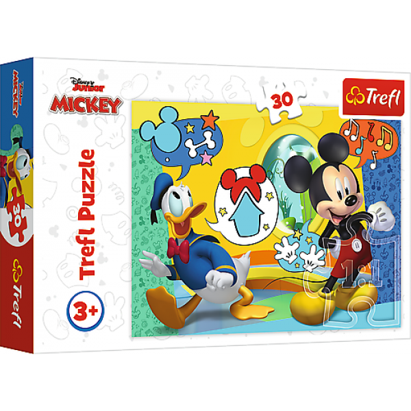 173090 Пазли Trefl 18289 Disney Junior: Веселий будиночок, 30 дет.