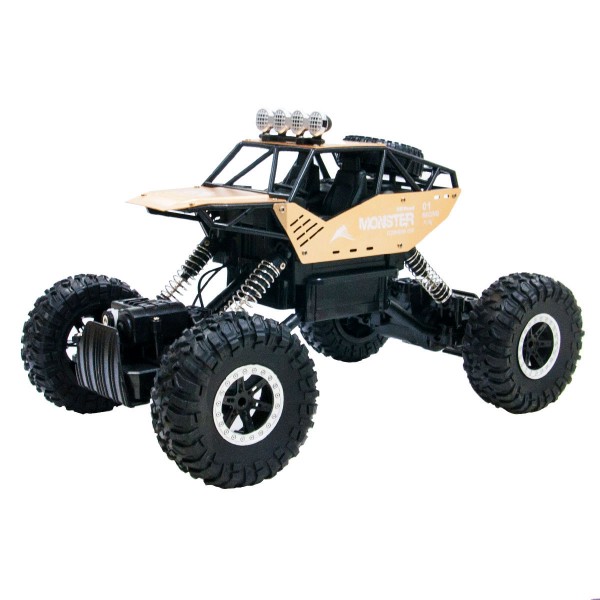 197768 Автомобіль OFF-ROAD CRAWLER з р/к - FORCE (золотий, акум. 7.2V, метал. корпус, 1:14)