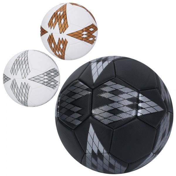 247948 М'яч футбольний MS 4871 розмір 5, ПВХ, 400-420г, 3 кольори, у пакеті