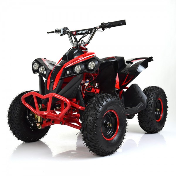 67551 Квадроцикл HB-EATV1000Q-3 мотор 1000 W, 4 акум.12A/12V, до 26,5 км/ч,  до 65 кг, червоний.