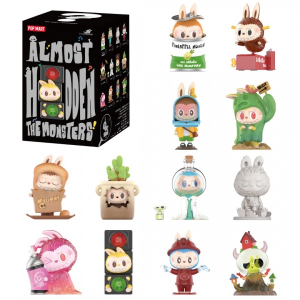 228796 Іграшка-сюрприз з колекційною фігуркою THE MONSTERS (Серія Almost Hidden), MSAH-01