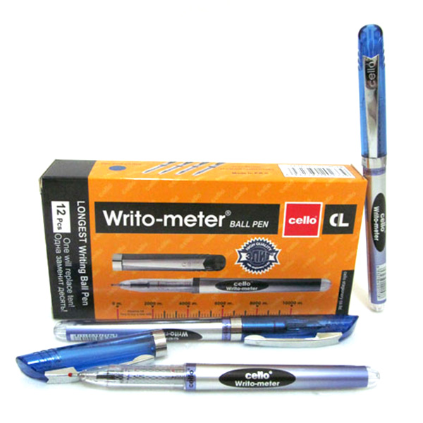 56409 CL-8048 Ручка масл. CL "Writo-meter" 10 км 0,5мм синя