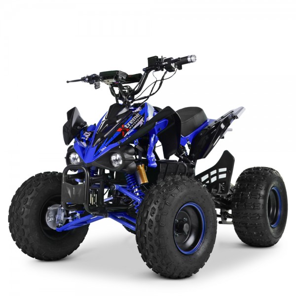 122930 Квадроцикл HB-EATV1500Q2-4(MP3) мотор-диференціал 1500W, 5 акум. 12V/20AH, муз., SD, синій.