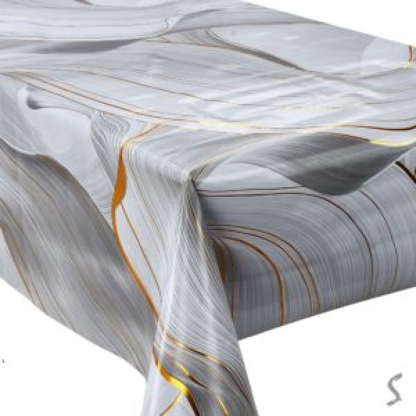 254804 Клейонка ПВХ на тканинній основі Marble 1.37*20м MA-5315B