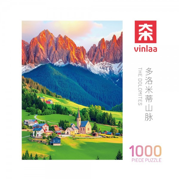 261833 Пазли 81350 The Dolomites, 1000 дет., 50х70, кор., 28-28-6 см.
