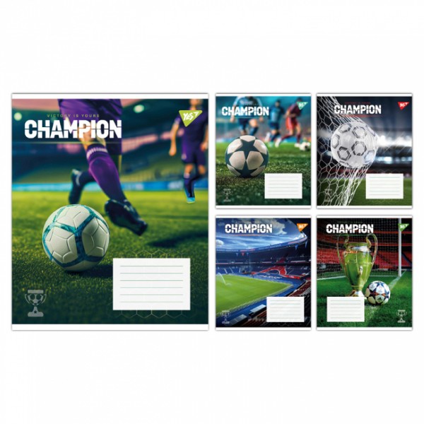 228353 А5/36 кл. Yes Champion, зошит учнівський загальний