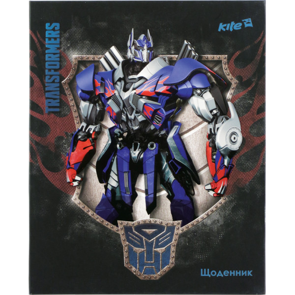 309 Щоденник шкільний,  УФ-лак Transformers-2