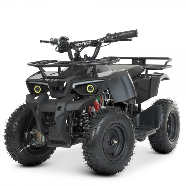 245615 Квадроцикл HB-ATV800AS-2 мотор 800W, 3акк12A/12V, скор25км/год, до 65 кг, чорний