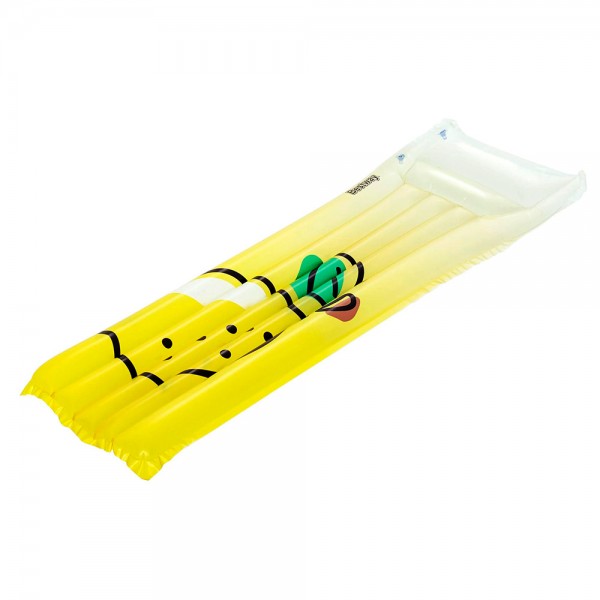 215870 Матрац BW 44122 Лимон, вбудована подушка, до 100кг, 2 повітряні камери, кор., 183-69 см.