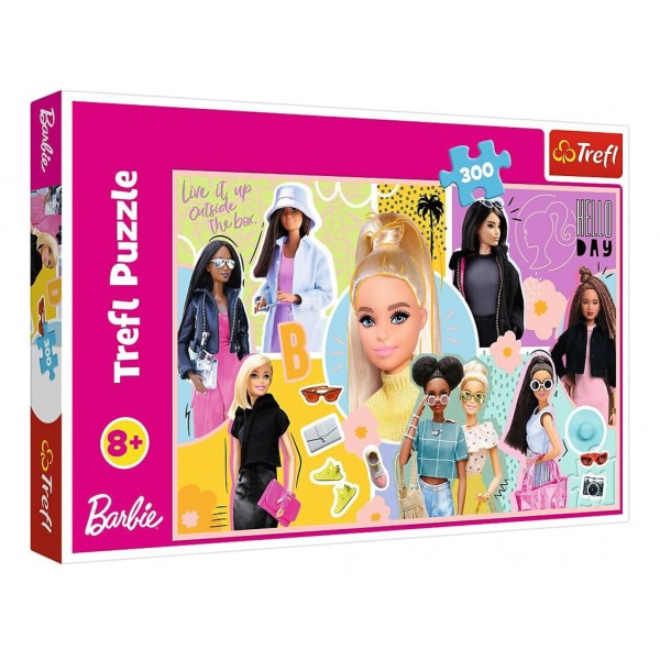 182132 Пазли Trefl 23025 Барбі, Модниця Barbie, 300 дет.