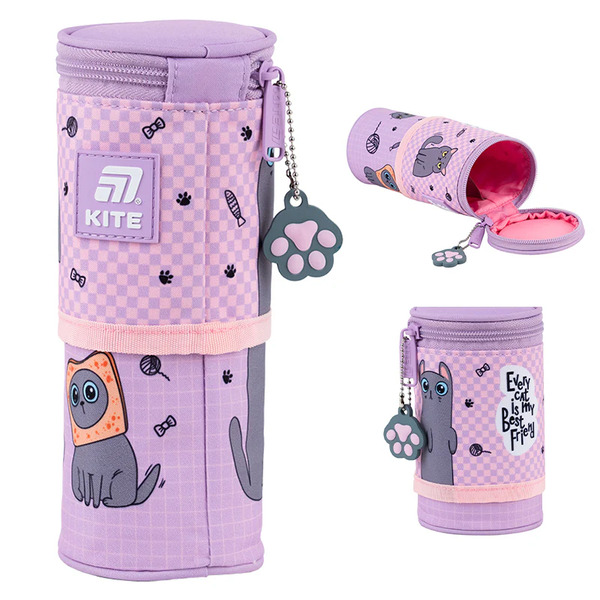 225951 Пенал Kite 684 Lazy Cats