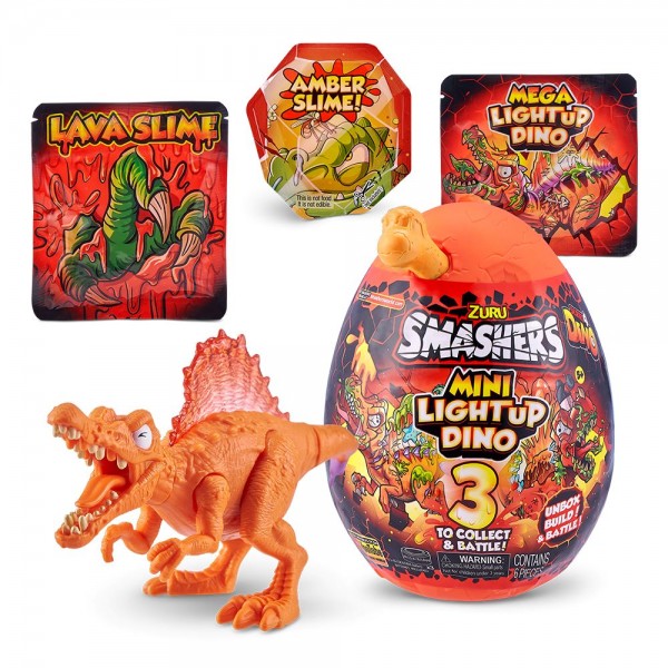 200851 Іграшка у наборі SMASHERS Light-Up Dino Mini з аксесуарами-В (Смешерс Лайт Ап Діно Міні) серія 4, 7473В