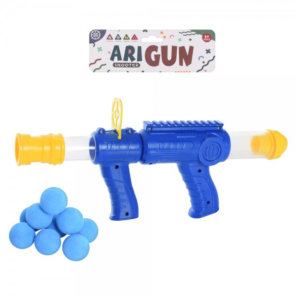 130232 Автомат помповий 971-6A кульки (м'які) 10 шт., кул., 19-44-4,5см.