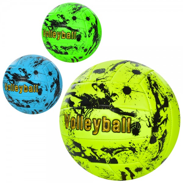 143076 М'яч волейбольний MS 3543 розмір 5, ПВХ, 260-280г, 3 кольори, кул.