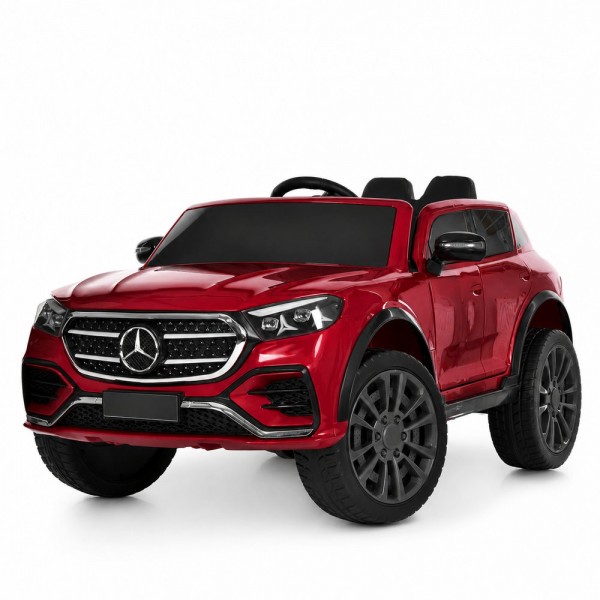 252171 Машина M 6355EBLRS-3 2,4G радіо/к,1акум12V12AH,4мотори35W,MP3,Type-C,BLUETOOTH,EVA,шкіра,муз.червон