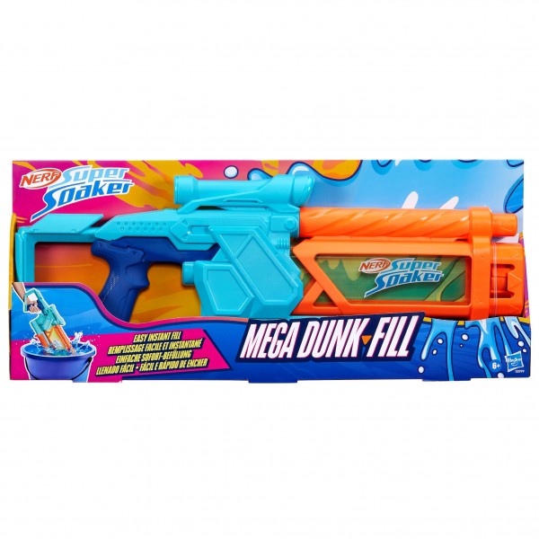 229873 NERF Бластер іграшковий водний "Мега Данк Філ" серії "Нерф Супер Сокер"