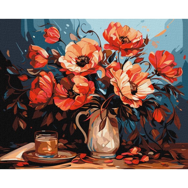 229626 КНО (в обкладинці) "Барвисті маки" 40х50см