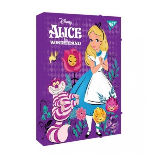 105099 Папка для зошитів YES картонна В5 "Alice"