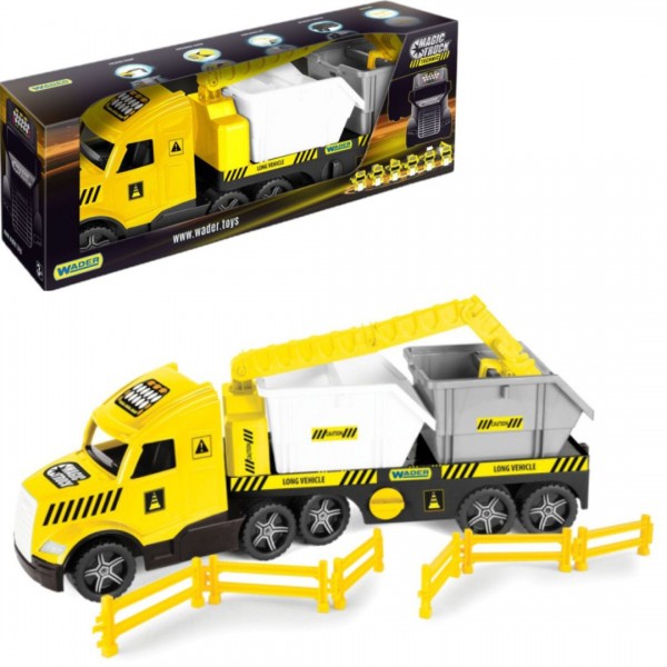 259449 "Magic Truck Technic" з будівельними контейнерами